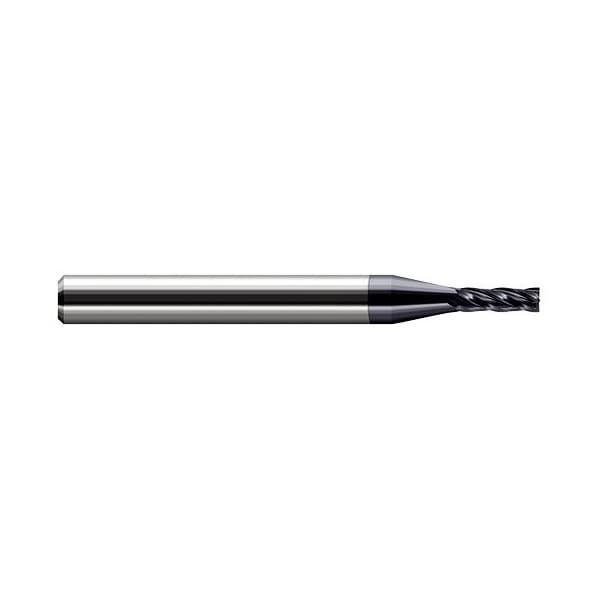 Harvey Tool 0.2031 in. 13/64 Cutter dia. x 0.6250 in. 5/8 Carbide Square End Mill, 3 Flutes, AlTiN Coated 836413-C3 - main